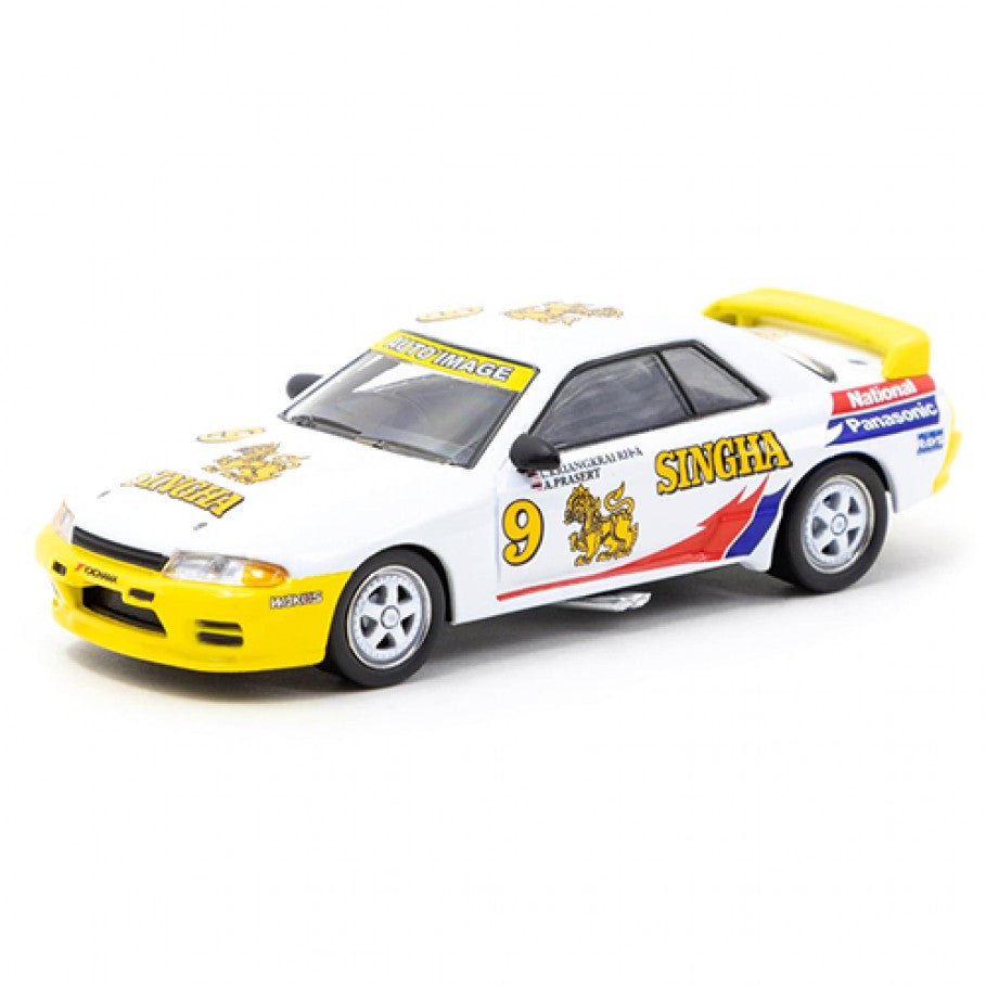 TARMAC WORKS X KYOSHO 1/64 NISSAN SKYLINE GTR R32 SOUTH EAST ASIA TOURING CAR CHAMPIONSHIP 1992