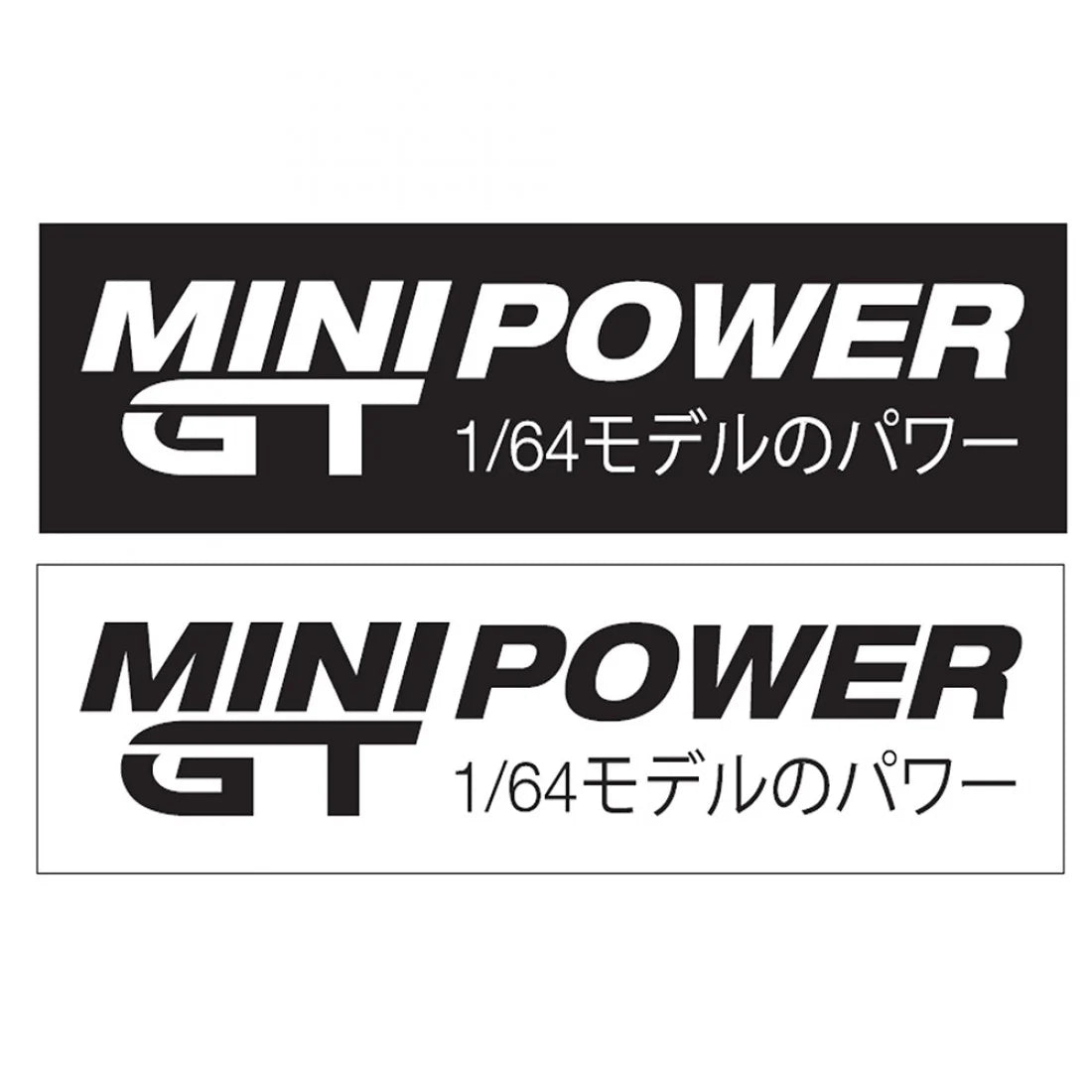 MINI GT STICKER SET A - MGTOM042
