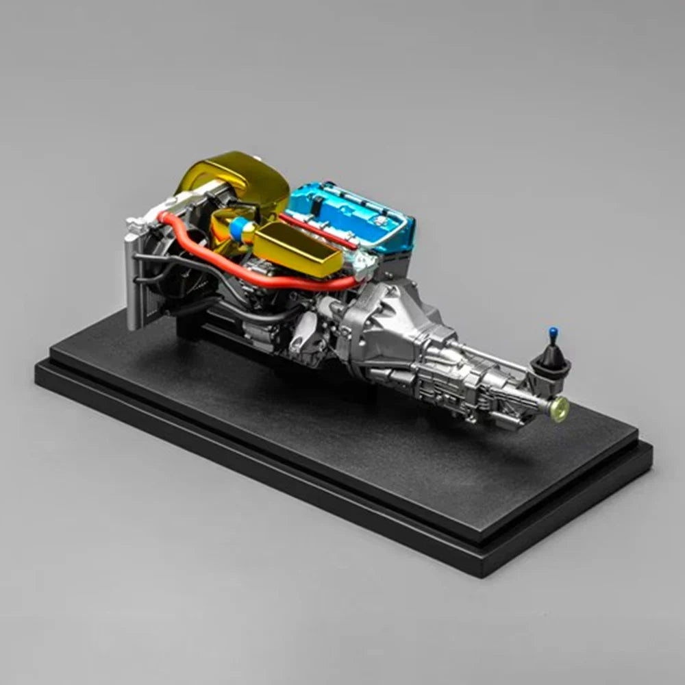 Motorhelix 1/18 Honda S2000 Demon King F22C Js Racing 2.6L Engine Display - M90125