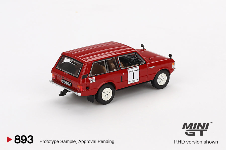 MINI GT #893 1/64 Range Rover 1971 International Hillrally Winner (RHD)