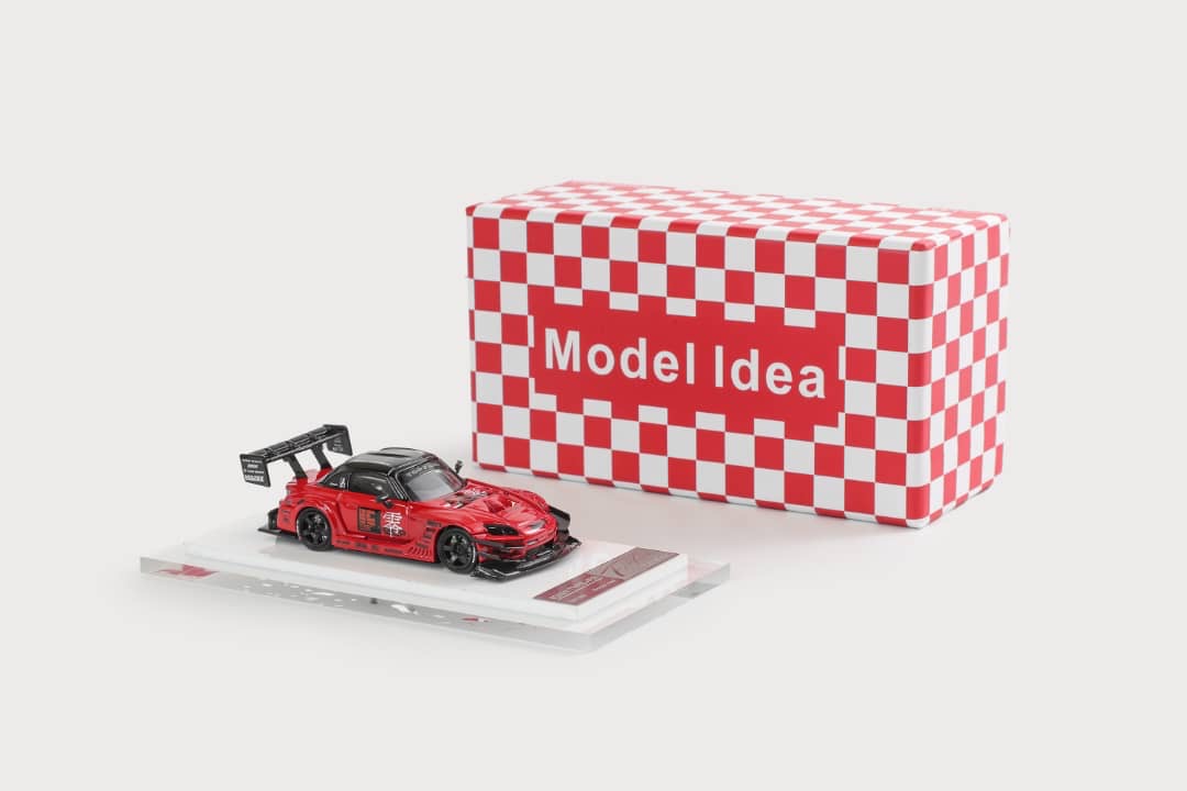 Model Idea 1/64 S2000 AP1 Track Racing Edition Top Fuel Type-RR modified Red
