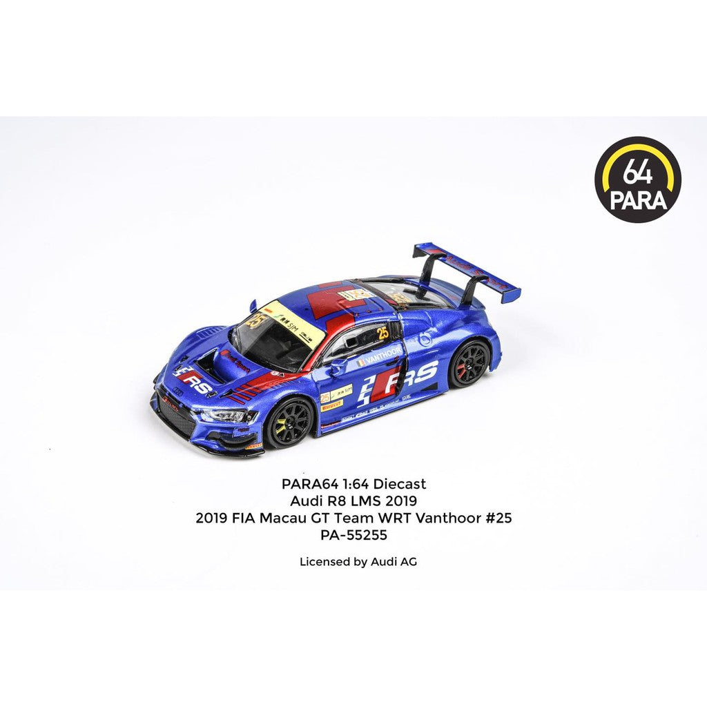 PARA 64 1/64 Audi R8 LMS 2019 FIA Macau GT #25