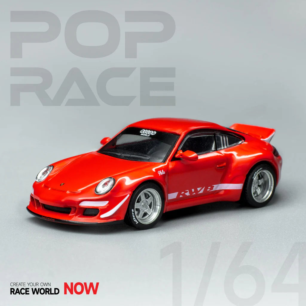 POP RACE 1/64 RWB 997 RED