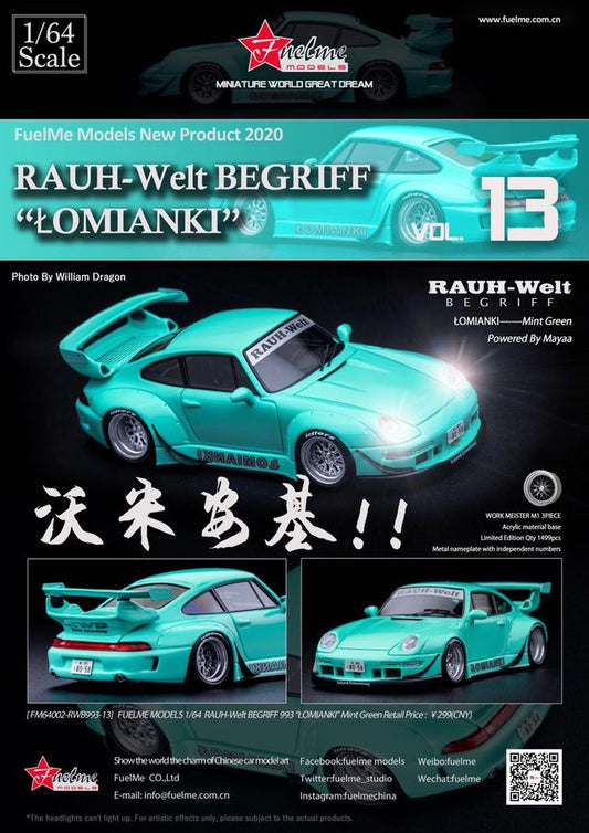 FUEL ME 1/64 RWB 911 (993) "ŁOMIANKI"