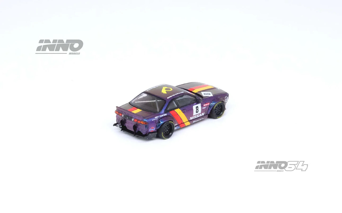INNO64 1/64 Nissan Silvia (S14) BOSS "Rocket Bunny" in Purple