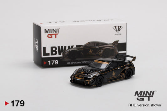 MINI GT #179 LB-Silhouette WORKS GT NISSAN 35GT-RR Ver.1 JPS *BLISTER PACK*