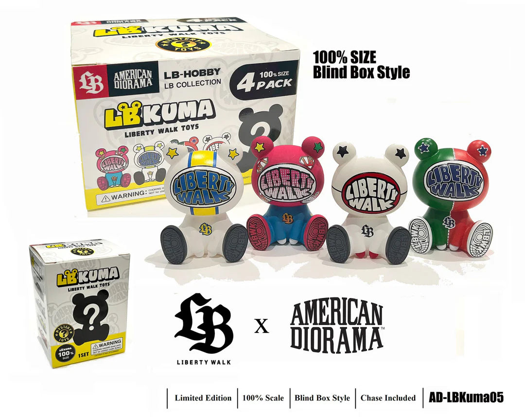 American Diorama Liberty Walk LB Kuma 100% Blind box
