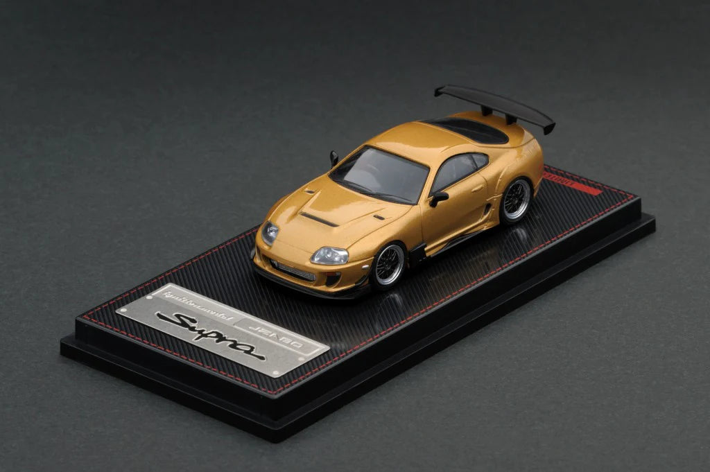 IGNITION MODEL 1/64 IG 1866 Toyota Supra (JZA80) RZ Gold
