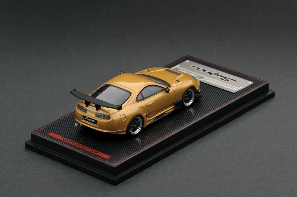 IGNITION MODEL 1/64 IG 1866 Toyota Supra (JZA80) RZ Gold