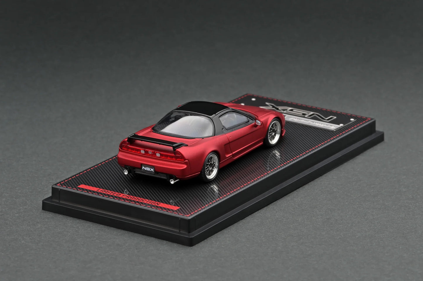 IGNITION MODEL 1/64 IG 1938 Honda NSX (NA1) Matte Red Metallic