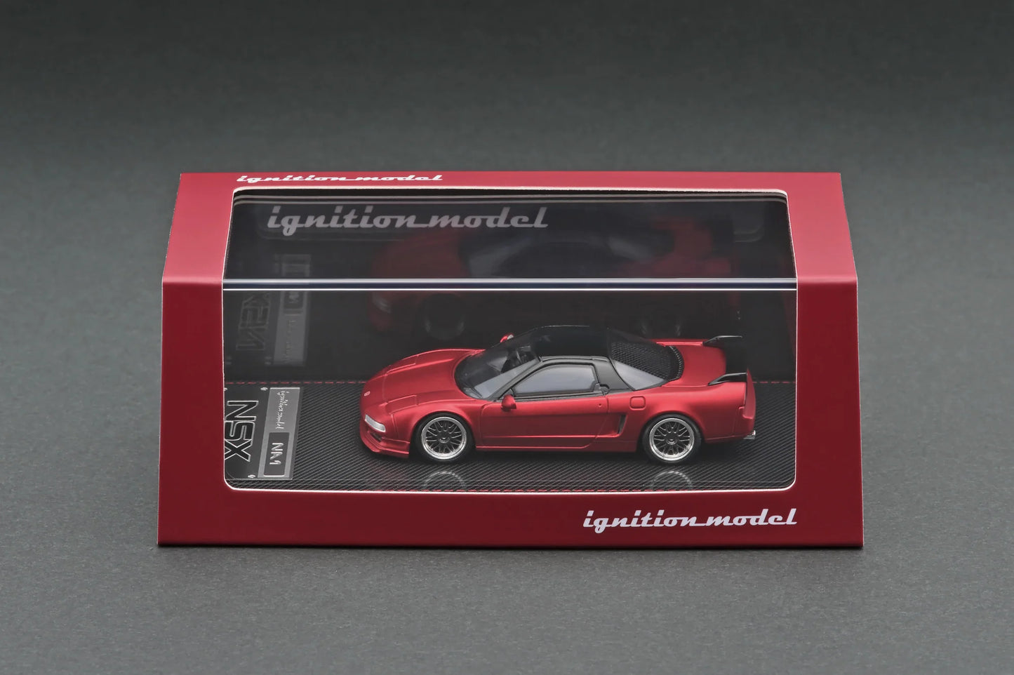 IGNITION MODEL 1/64 IG 1938 Honda NSX (NA1) Matte Red Metallic
