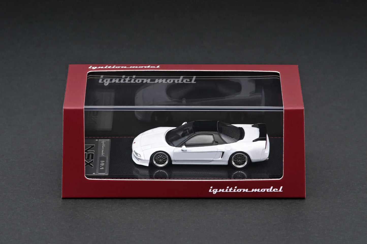 IGNITION MODEL 1/64 IG 1941 Honda NSX (NA1) Pearl White
