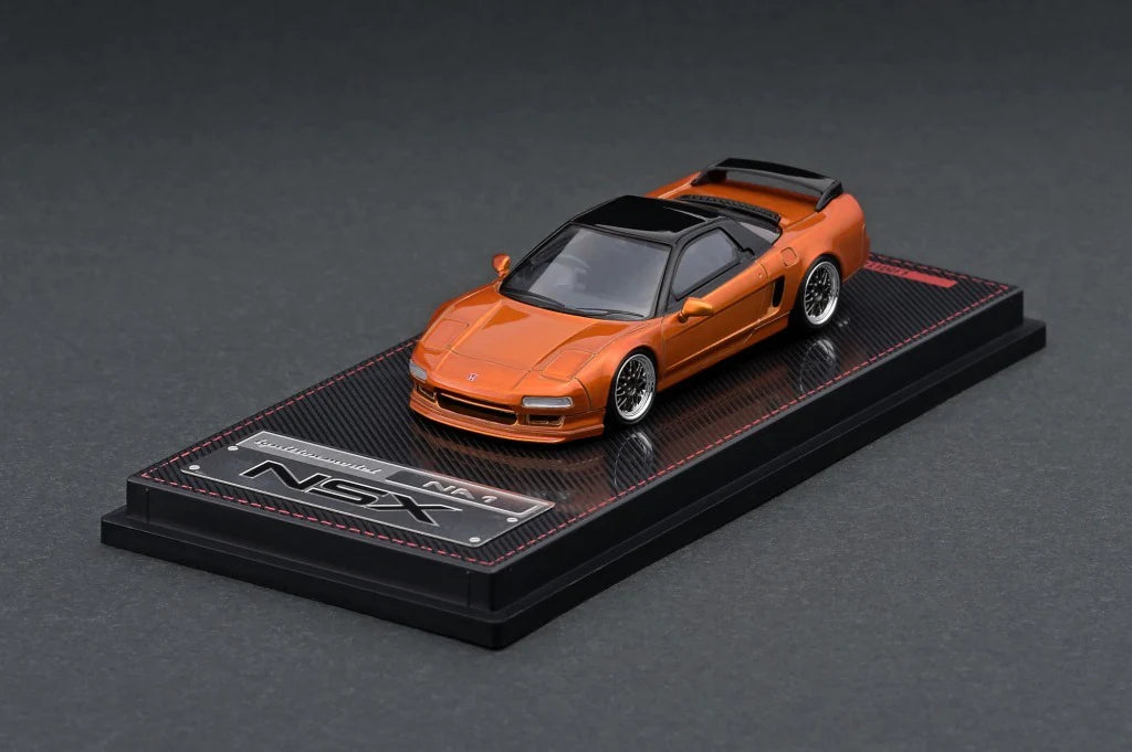 IGNITION MODEL 1/64 IG 1942 Honda NSX (NA1) Metallic Orange
