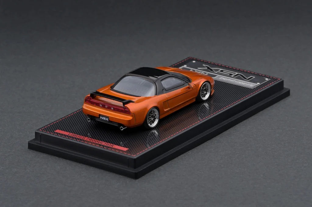 IGNITION MODEL 1/64 IG 1942 Honda NSX (NA1) Metallic Orange