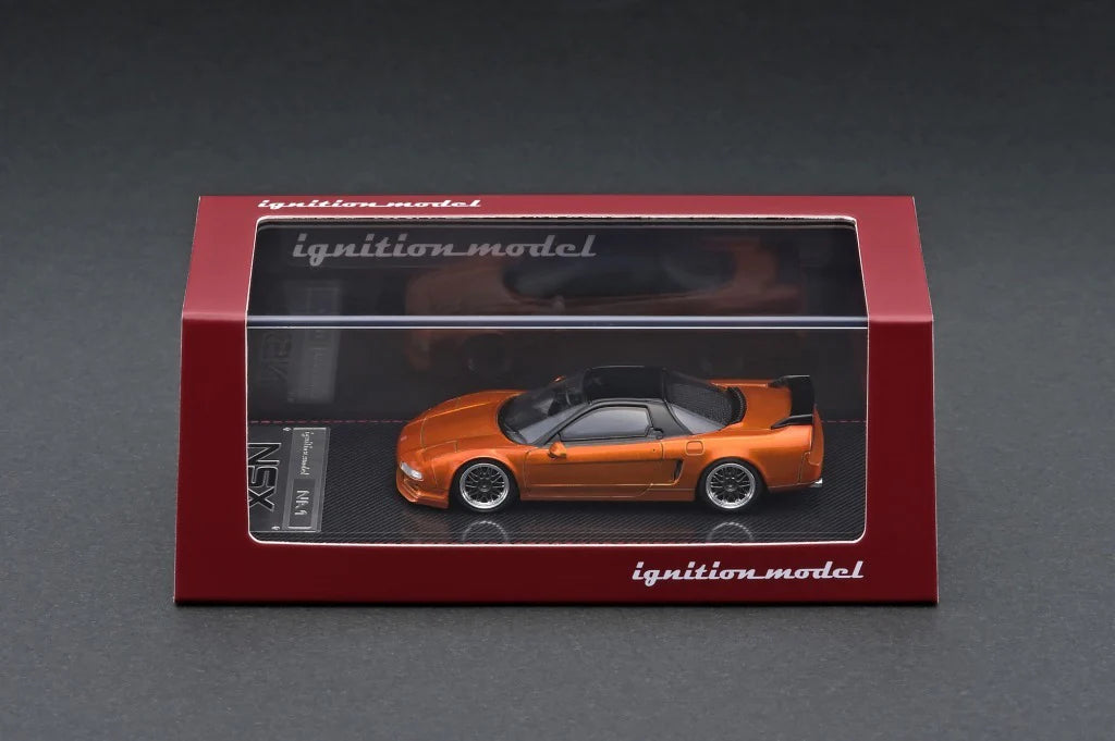 IGNITION MODEL 1/64 IG 1942 Honda NSX (NA1) Metallic Orange