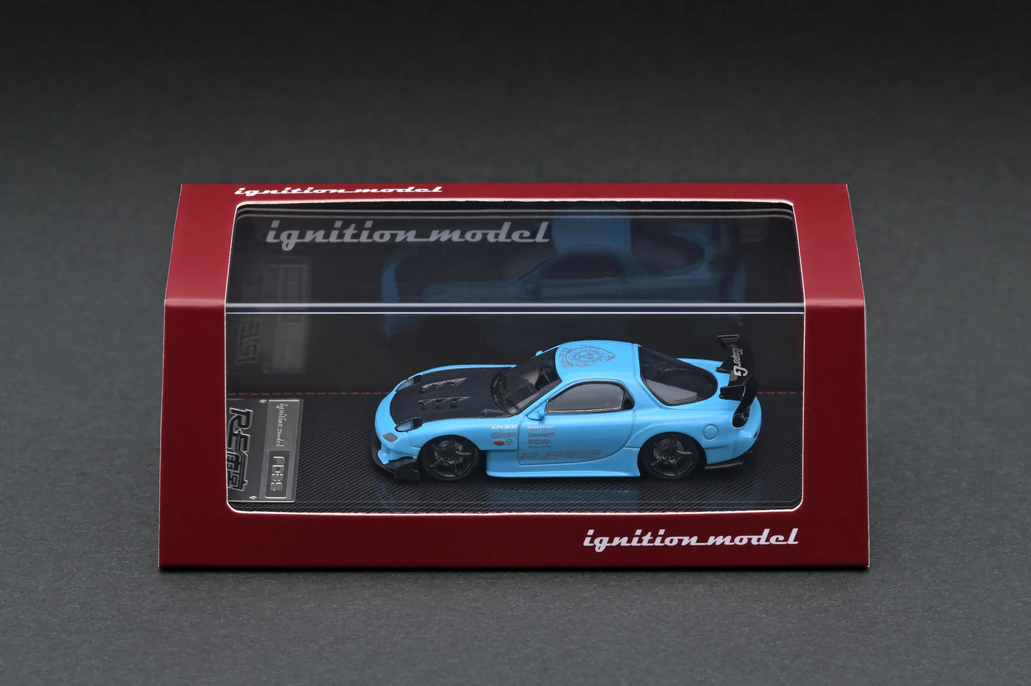 IGNITION MODEL 1/64 IG 1949 Mazda RX-7 (FD3S) RE Amemiya Light Blue