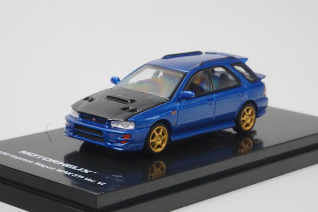 MOTORHELIX 1/64 Subaru Impreza Wagon WRX STi Ver. VI Customized M67106 / M67108