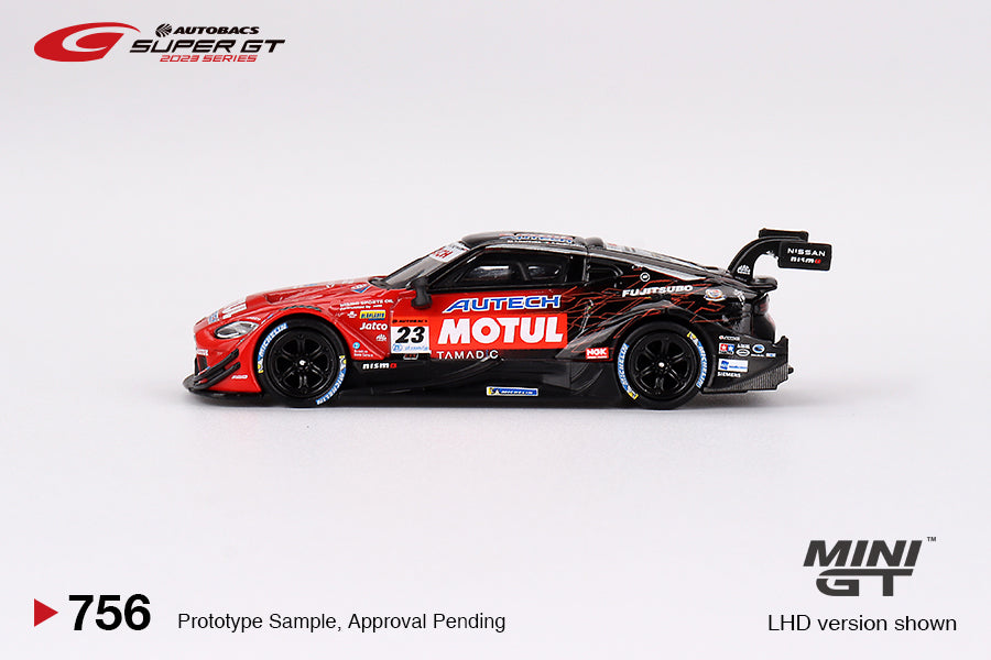 * PRE ORDER * MINI GT #756 1/64 Nissan Z GT500 #23 "MOTUL AUTECH Z" NISMO 2023 SUPER GT SERIES * JAPAN EXCLUSIVE *