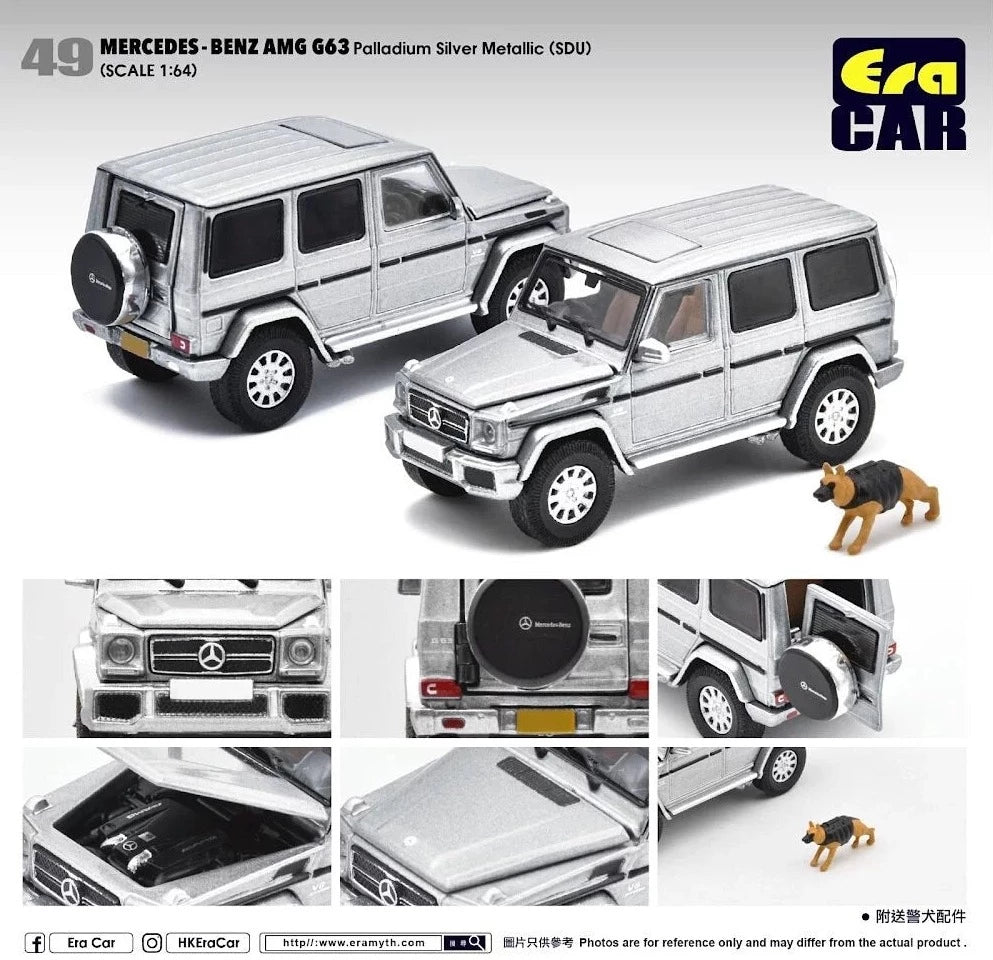 ERA Car #49 Mercedes-Benz G63 - Palladium Silver Metallic (SDU)