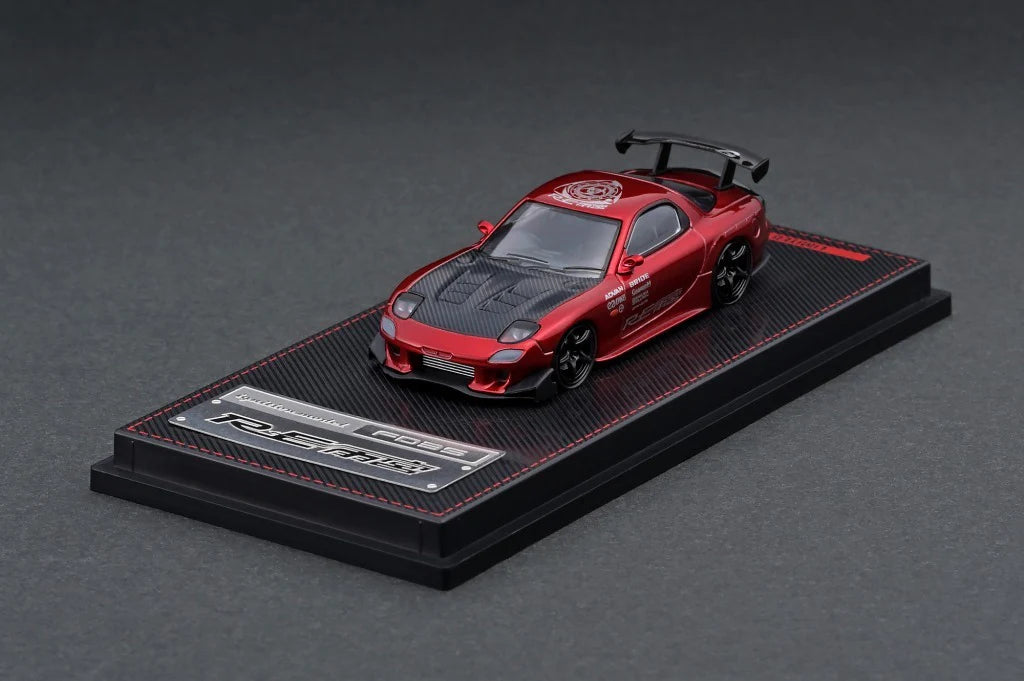 IGNITION MODEL 1/64 IG 2063 Mazda RX-7 (FD3S) RE Amemiya Red Metallic