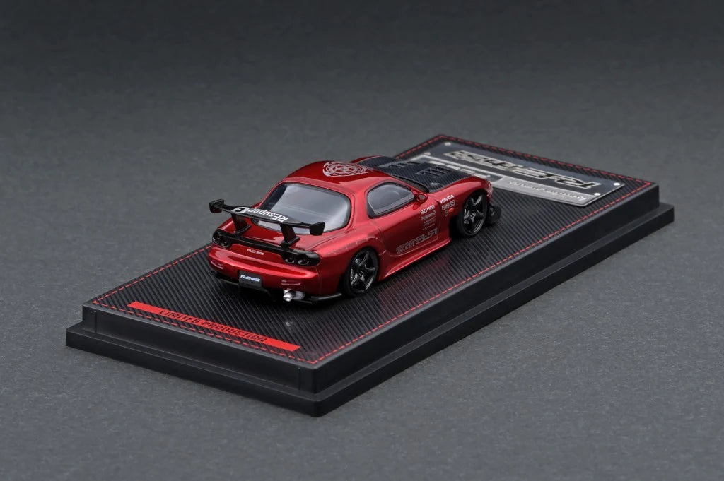 IGNITION MODEL 1/64 IG 2063 Mazda RX-7 (FD3S) RE Amemiya Red Metallic