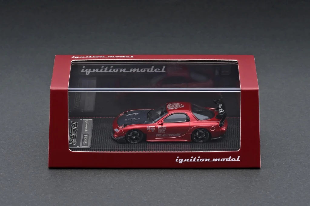 IGNITION MODEL 1/64 IG 2063 Mazda RX-7 (FD3S) RE Amemiya Red Metallic