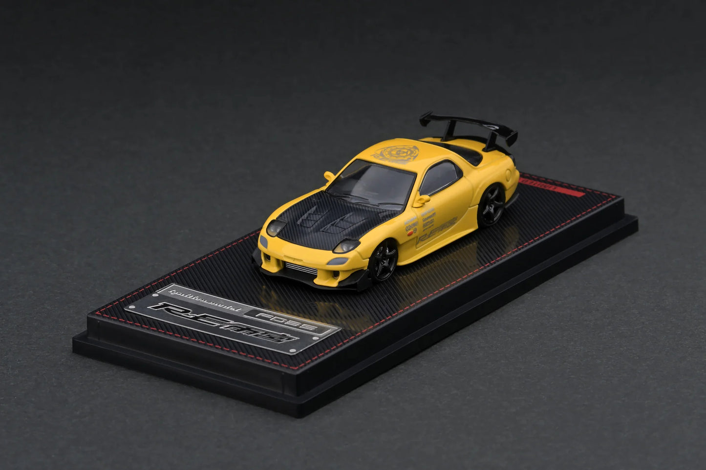 IGNITION MODEL 1/64 IG 2064 Mazda RX-7 (FD3S) RE Amemiya Yellow