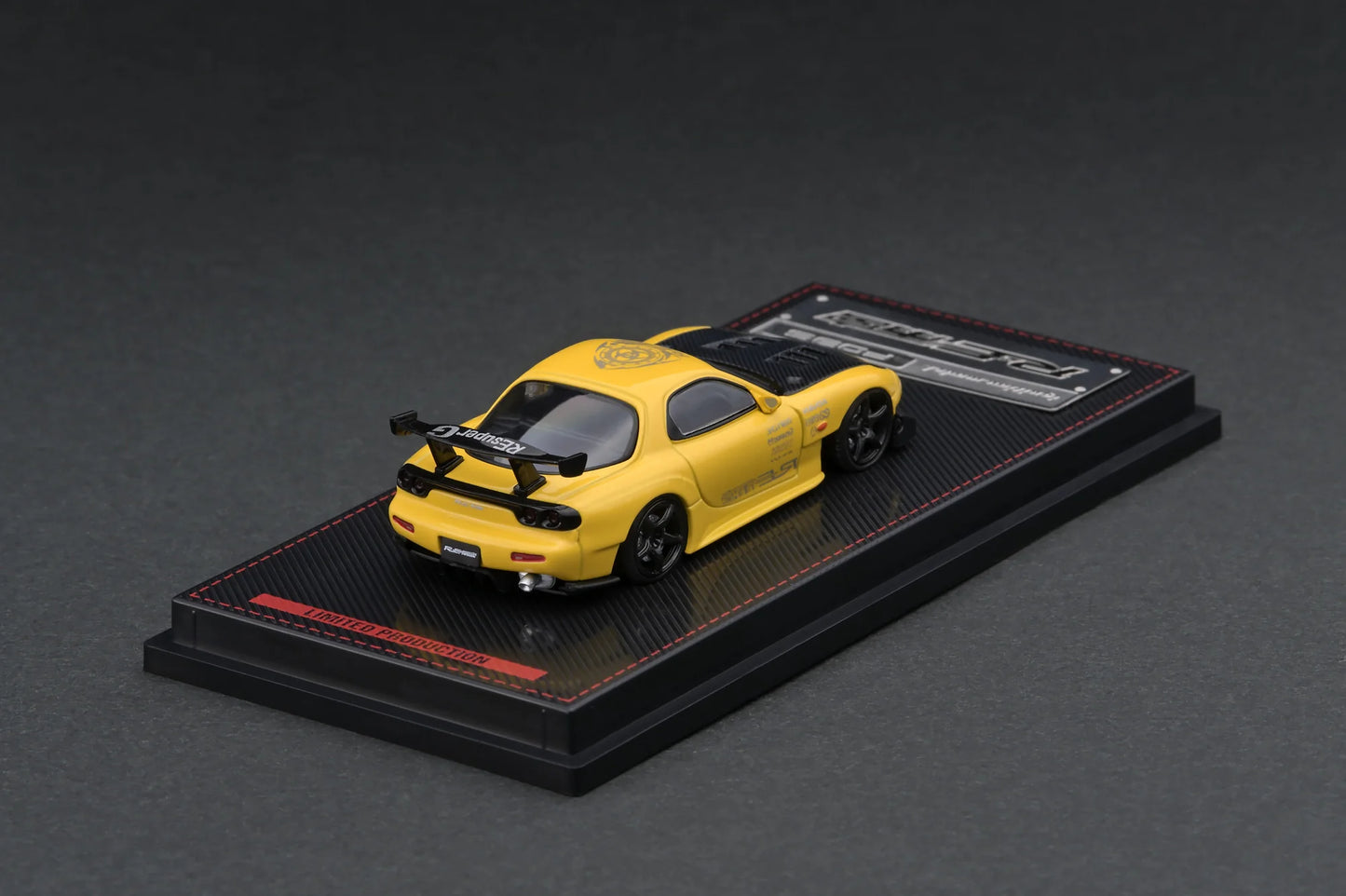 IGNITION MODEL 1/64 IG 2064 Mazda RX-7 (FD3S) RE Amemiya Yellow