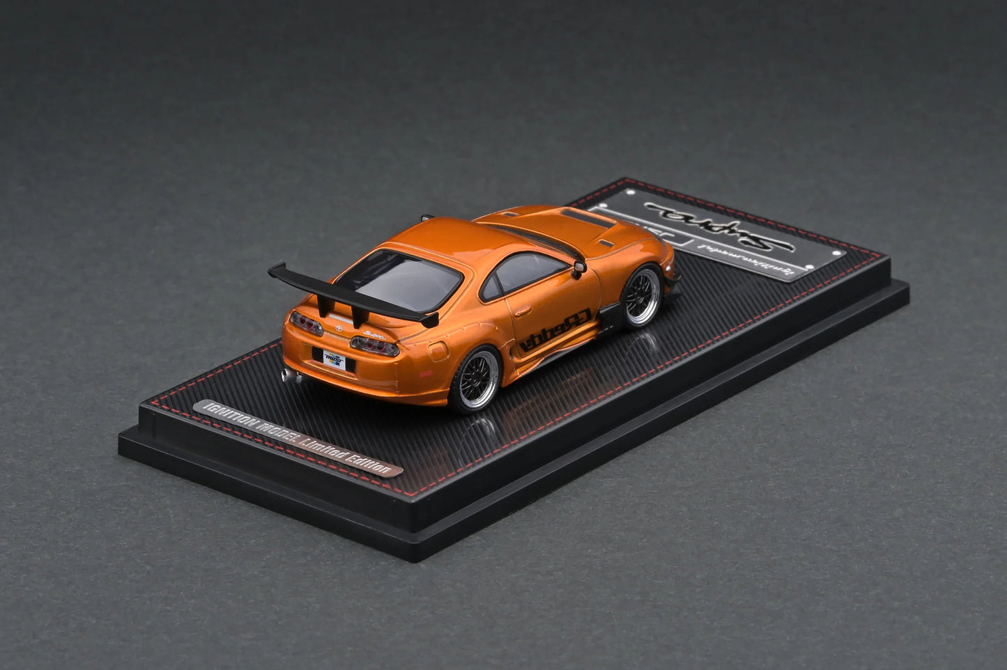 IGNITION MODEL 1/64 IG 2238 Toyota Supra (JZA80) RZ GReddy Orange Metallic