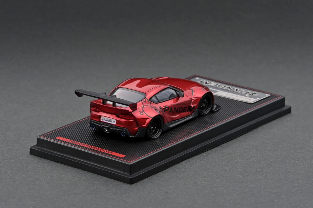 IGNITION MODEL 1/64 IG 2332 PANDEM Supra (A90) Red Metallic