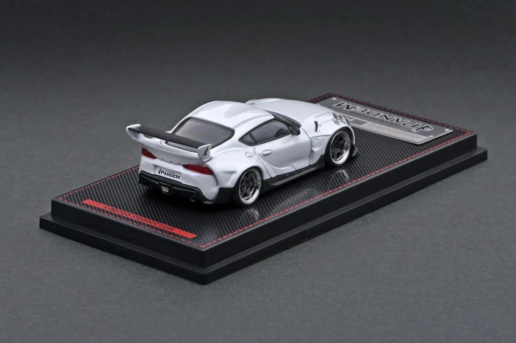 IGNITION MODEL 1/64 IG 2333 PANDEM Supra (A90) Pearl White
