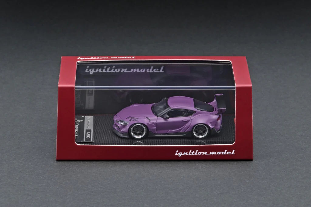 IGNITION MODEL 1/64 IG 2335 PANDEM Supra (A90) Matte Purple