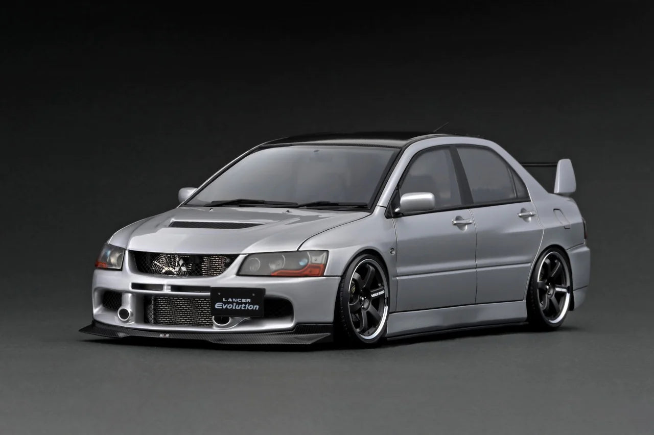IGNITION MODEL 1/18 IG 2376 MITSUBISHI LANCER EVOLUTION IX (CT9A) SILVER