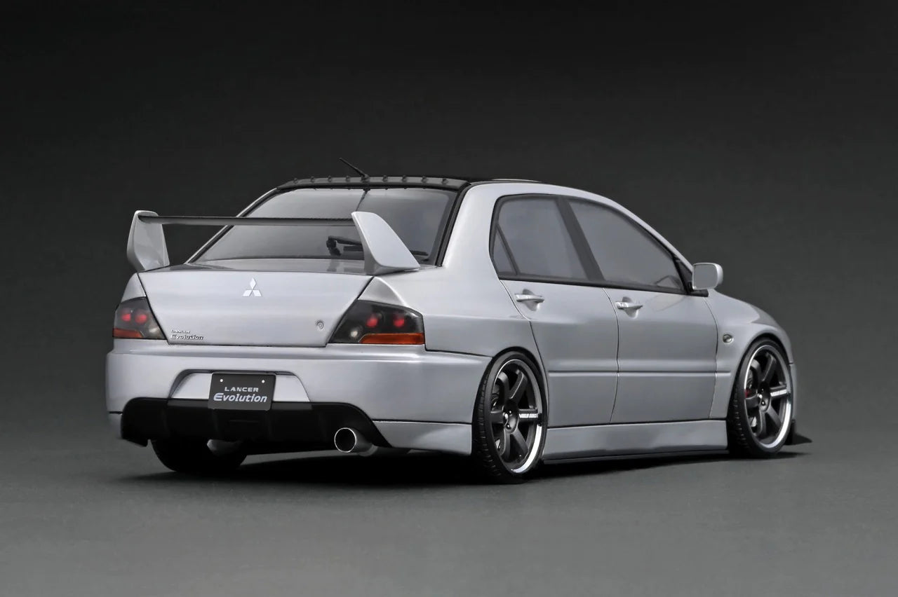 IGNITION MODEL 1/18 IG 2376 MITSUBISHI LANCER EVOLUTION IX (CT9A) SILVER