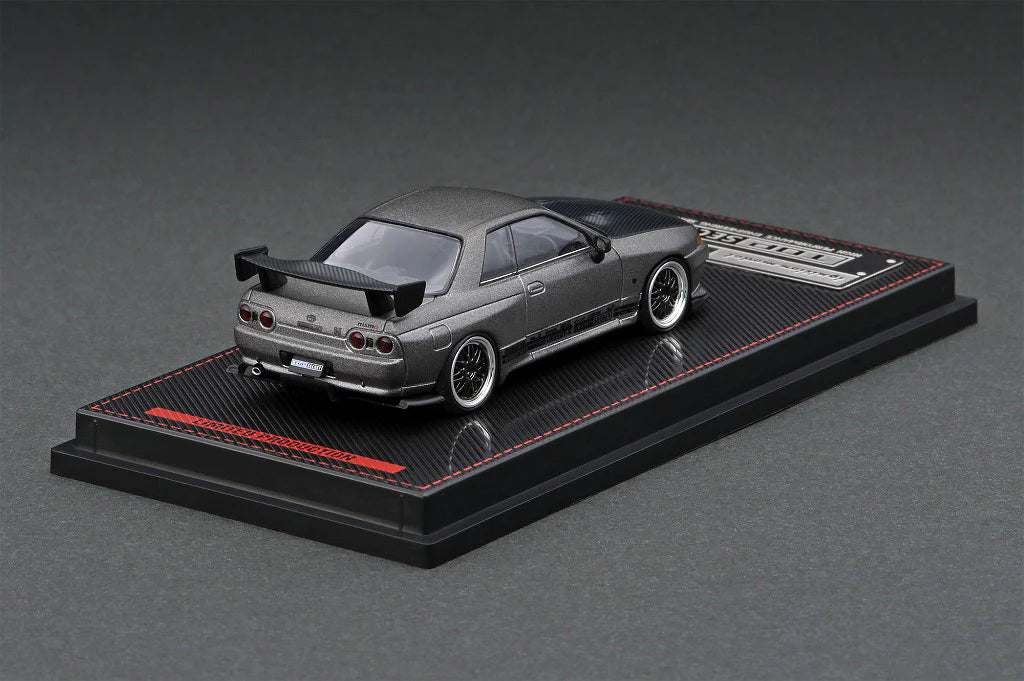 IGNITION MODEL 1/64 IG 2394 TOP SECRET GT-R (VR32) Titanium Gray