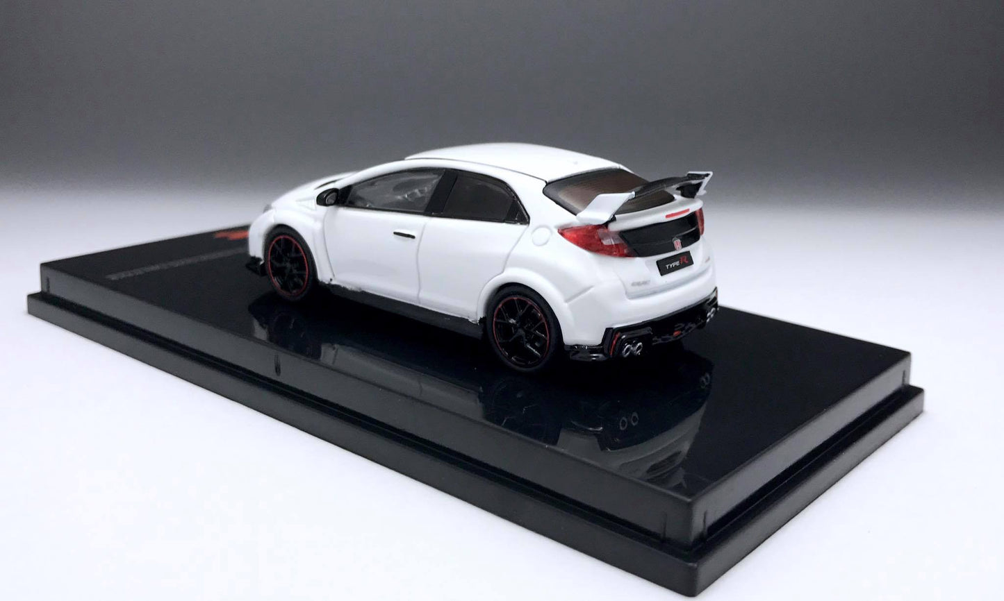 TARMAC WORKS 1/64 Honda Civic Type R FK2 2016 Championship White