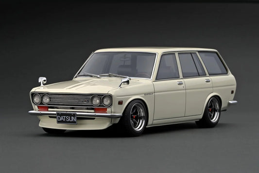 IGNITION MODEL 1/18 IG 2220 Datsun Bluebired (510) Wagon White