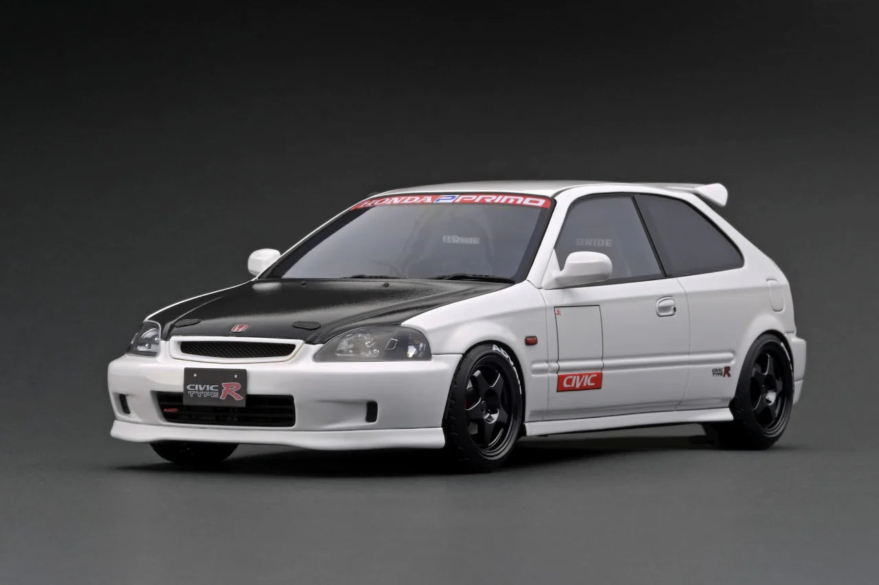 IGNITION MODEL 1/18 IG 2674 Honda CIVIC (EK9) Type R White