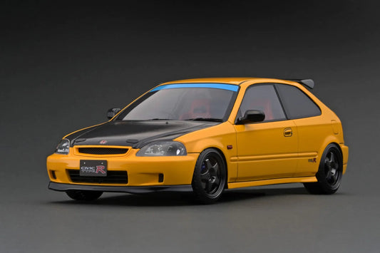 IGNITION MODEL 1/18 IG 2676 Honda CIVIC (EK9) Type R Yellow