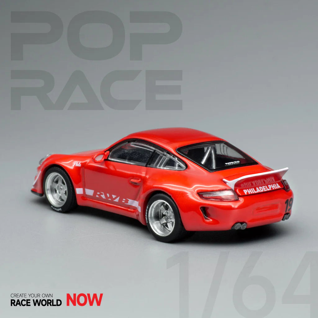 POP RACE 1/64 RWB 997 RED