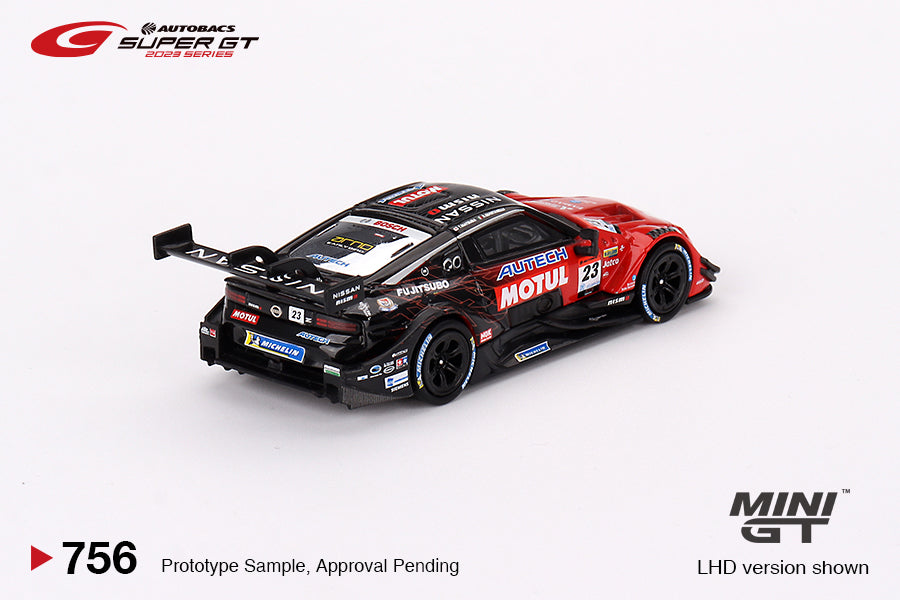 * PRE ORDER * MINI GT #756 1/64 Nissan Z GT500 #23 "MOTUL AUTECH Z" NISMO 2023 SUPER GT SERIES * JAPAN EXCLUSIVE *