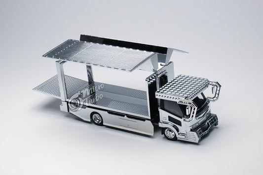 Micro turbo  1/64 Lion Dekotora Truck Chrome