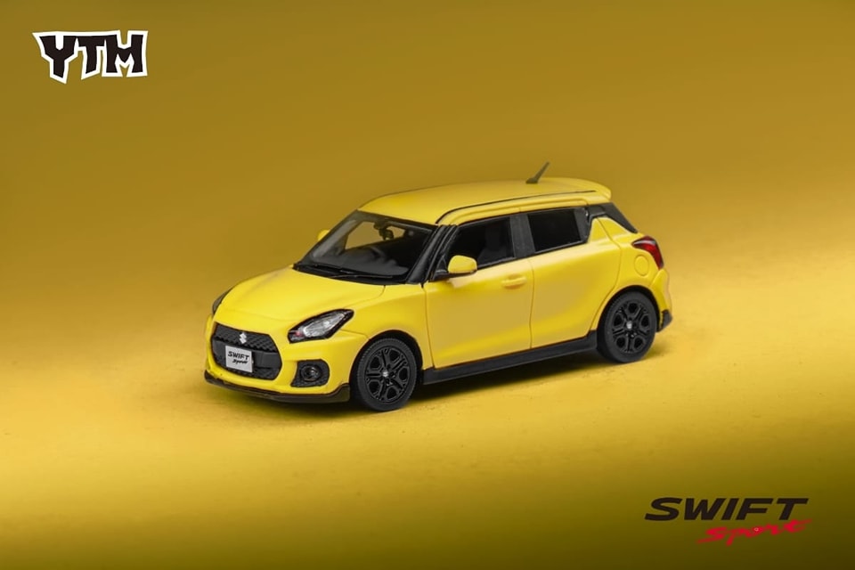 YTM 1:64 Resin Model Swift 2017 Sport A2L414 Yellow