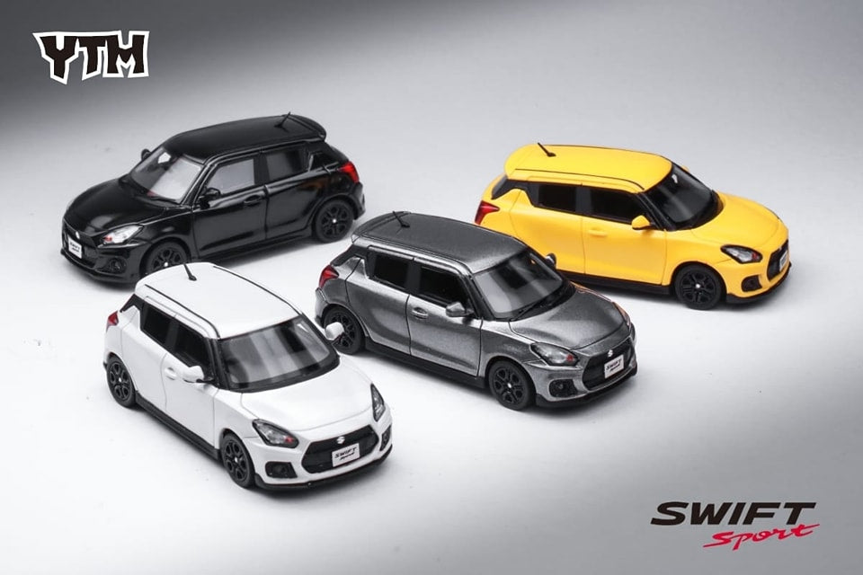 YTM 1:64 Resin Model Swift 2017 Sport A2L414 Yellow