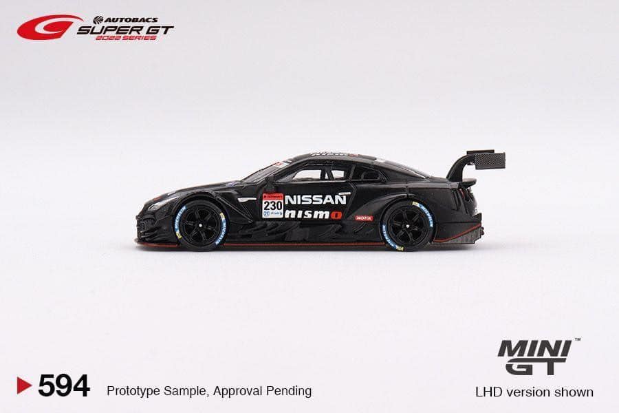 * PRE ORDER * MINI GT #594 Nissan GT-R Nismo GT500 2021 Prototype #230 SUPER GT Series - Japan Exclusive"