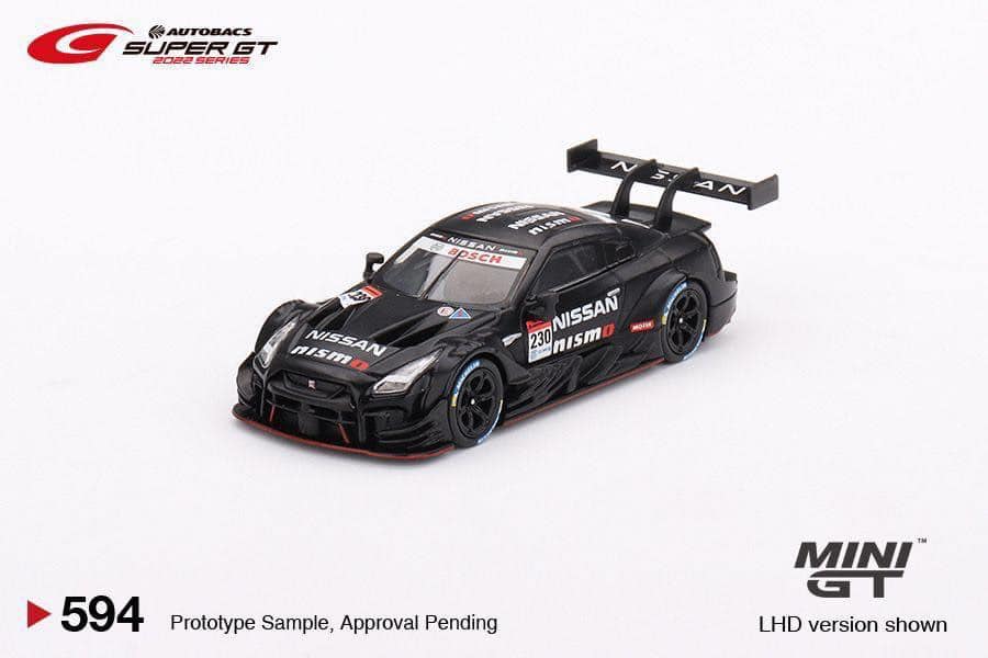 * PRE ORDER * MINI GT #594 Nissan GT-R Nismo GT500 2021 Prototype #230 SUPER GT Series - Japan Exclusive"