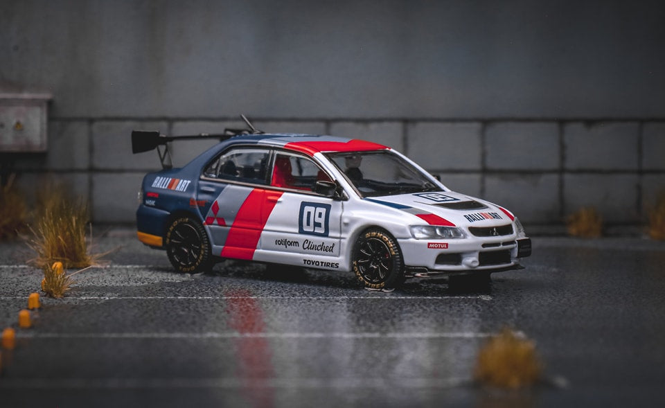 SPEED GT 1/64 Mitsubishi Evolution 9 #09 Ralliart Edition
