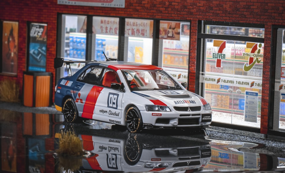 SPEED GT 1/64 Mitsubishi Evolution 9 #09 Ralliart Edition