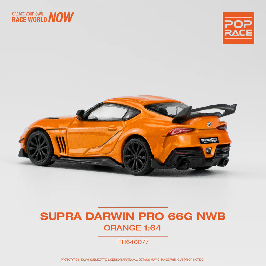 POPRACE 1/64 Supra Darwin Pro 66G NWB Orange PR640077