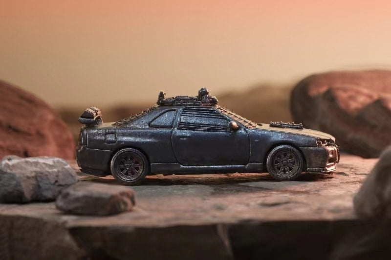 STANCE HUNTERS 1/64 NISSAN GT-R R34 MAD MAX EDITION